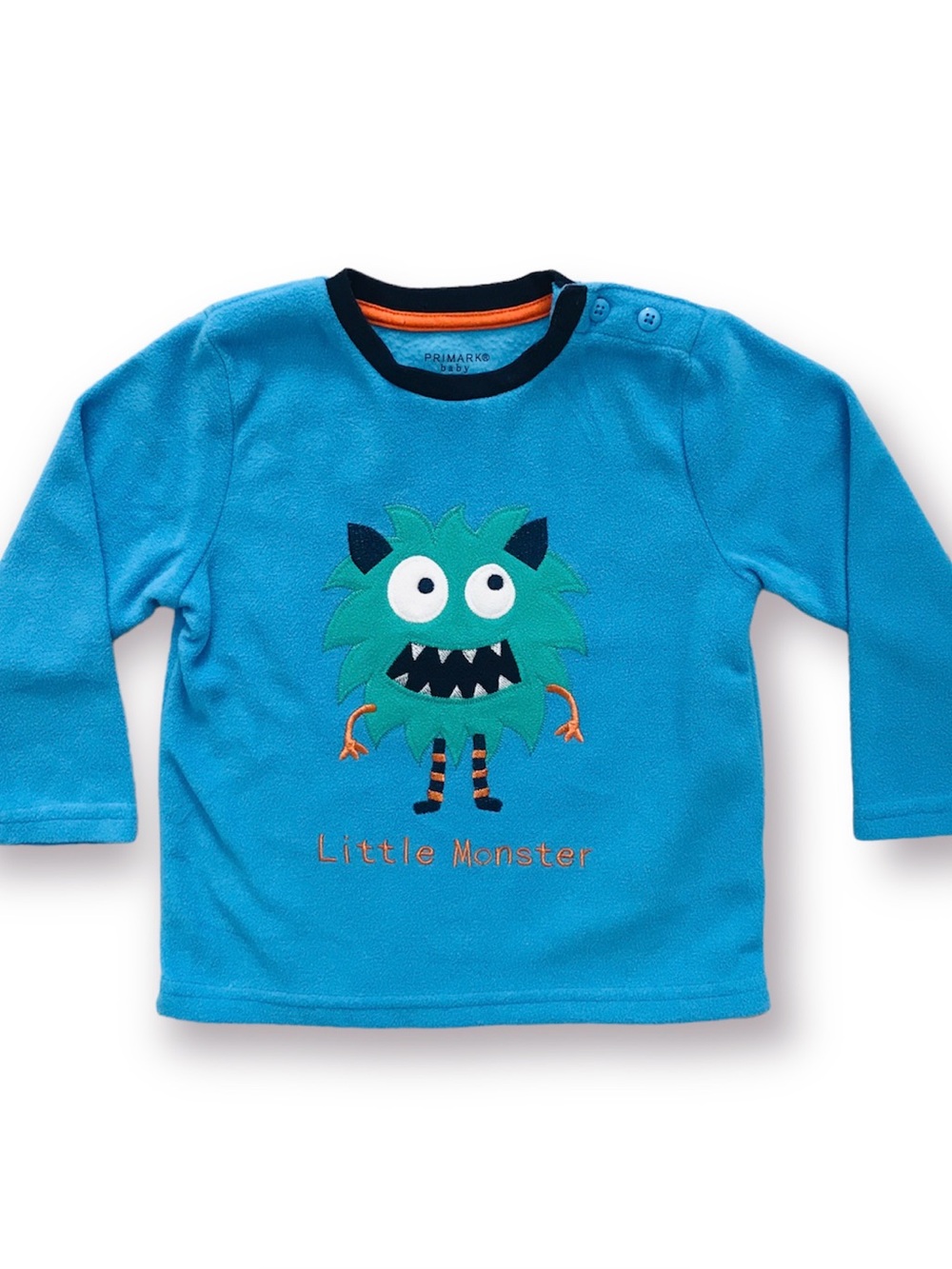 Primark Monster Sweatshirt Size 12-18 Months